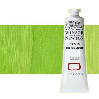 Material Bellas Artes - Pintura - Óleo Winsor & Newton Artists color verde cadmio pálido (37 ml) | totenart.com