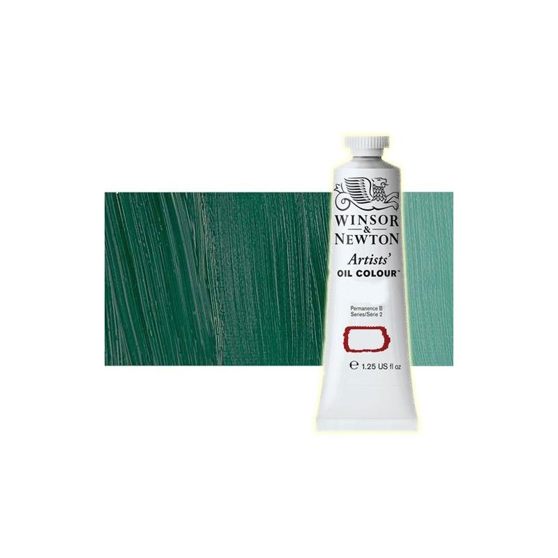 Material Bellas Artes - Pintura - Óleo Winsor & Newton Artists color verde cobalto cromado (37 ml) | totenart.com