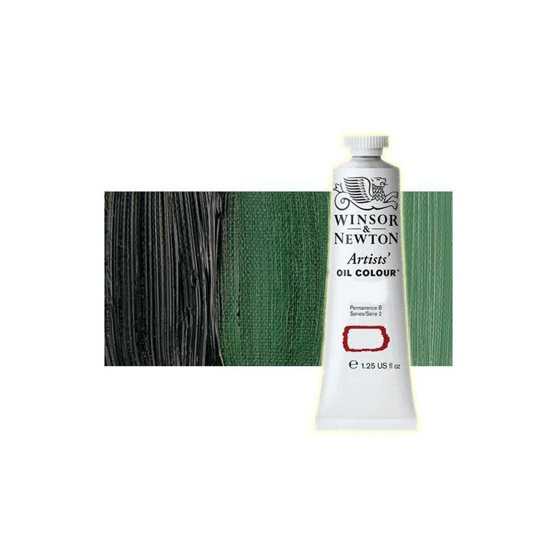 Material Bellas Artes - Pintura - Óleo Winsor & Newton Artists color verde Prusia (37 ml) | totenart.com