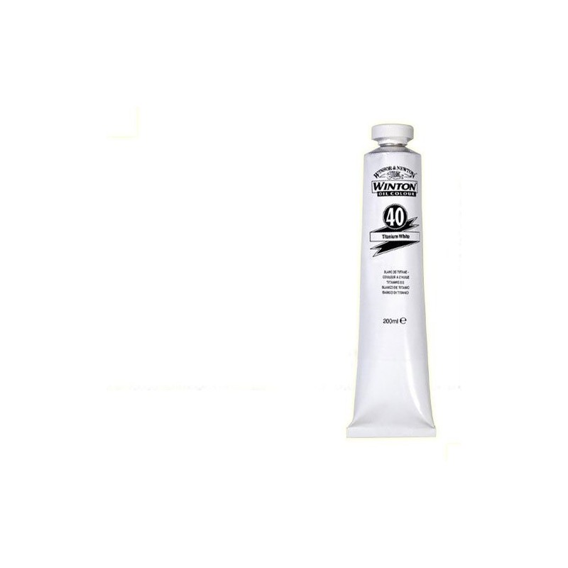 Material Bellas Artes - Pintura - Óleo Winsor & Newton Winton color blanco de titanio (200 ml) | totenart.com