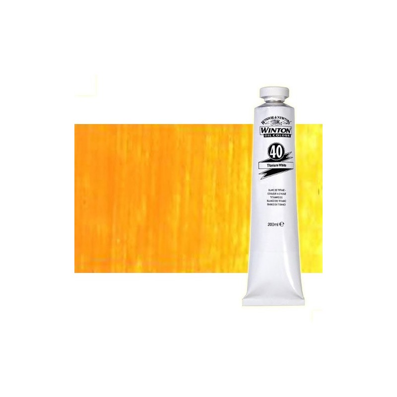 Material Bellas Artes - Pintura - Óleo Winsor & Newton Winton color tono amarillo cadmio (200 ml) | totenart.com