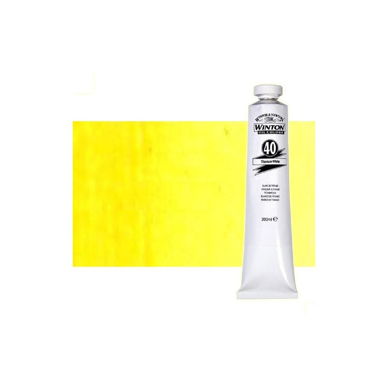 Material Bellas Artes - Pintura - Óleo Winsor & Newton Winton color tono amarillo cadmio pálido (200 ml) | totenart.com