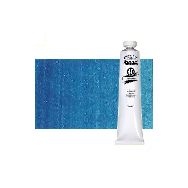 Material Bellas Artes - Pintura - Óleo Winsor & Newton Winton color tono azul cobalto (200 ml) | totenart.com