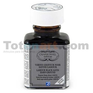 Materiales Grabado-Barniz Grabado negro satinado Charbonnel, LAMOUR, 075 ml.
