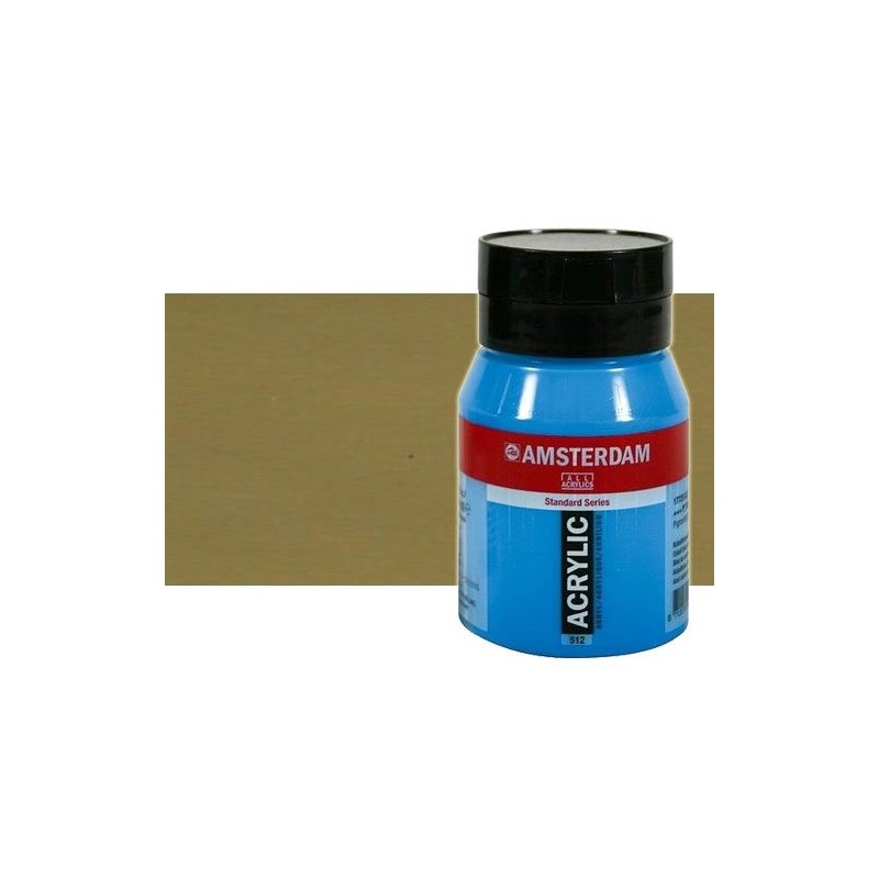 Material Bellas Artes - Pintura - Acrílico Amsterdam color oro claro (500 ml) | totenart.com