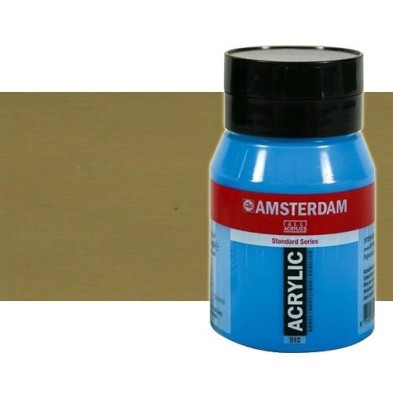 Material Bellas Artes - Pintura - Acrílico Amsterdam color oro claro (500 ml) | totenart.com