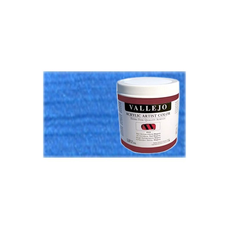 Material Bellas Artes - Pintura - Acrílico Vallejo Artist color azul iridiscente (500 ml) | totenart.com