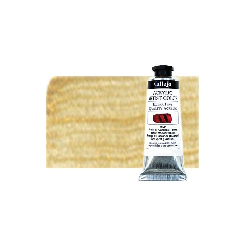 Material Bellas Artes - Pintura - Acrílico Vallejo Artist color oro (60 ml) | totenart.com