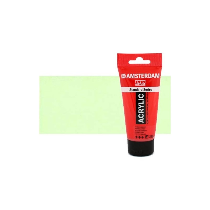 Material Bellas Artes - Pintura - Acrílico Amsterdam color amarillo reflex (120 ml) | totenart.com