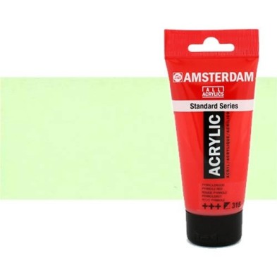 Material Bellas Artes - Pintura - Acrílico Amsterdam color amarillo reflex (120 ml) | totenart.com