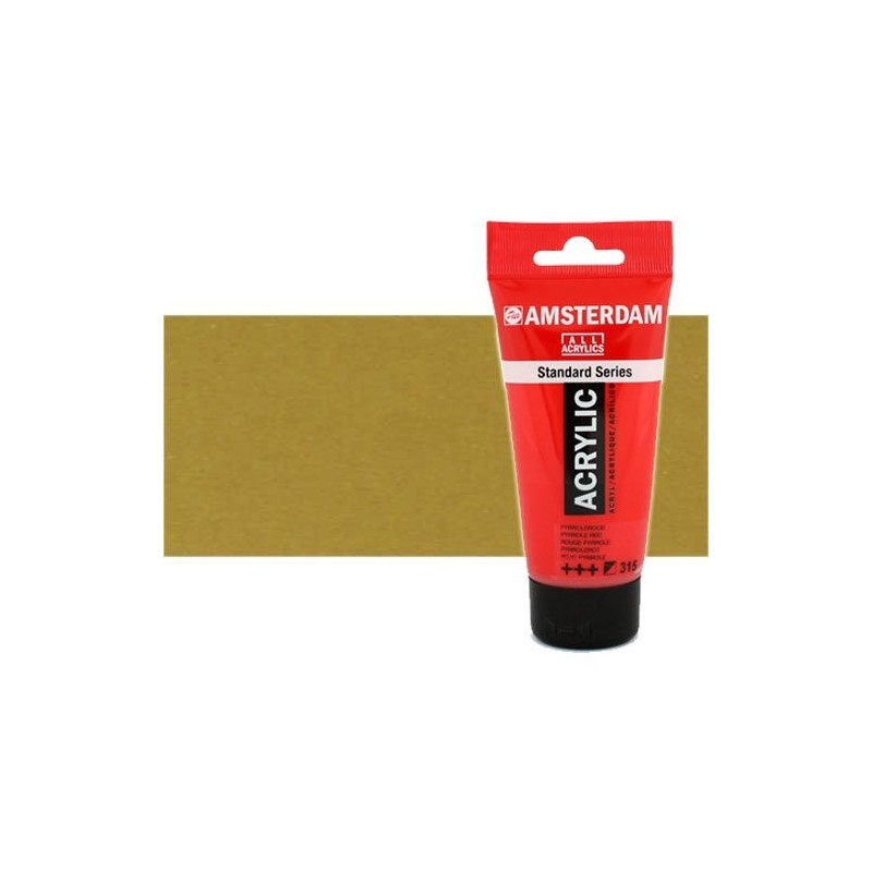 Material Bellas Artes - Pintura - Acrílico Amsterdam color oro oscuro (120 ml) | totenart.com