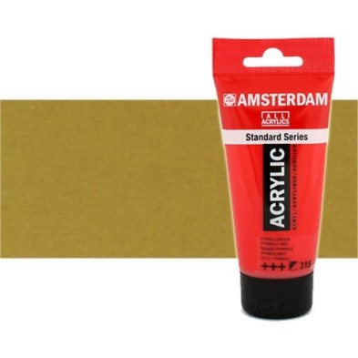 Material Bellas Artes - Pintura - Acrílico Amsterdam color oro oscuro (120 ml) | totenart.com