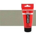 Material Bellas Artes - Pintura - Acrílico Amsterdam color plata (120 ml) | totenart.com