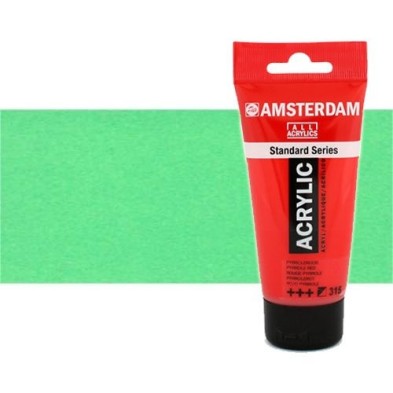 Material Bellas Artes - Pintura - Acrílico Amsterdam color verde reflex (120 ml) | totenart.com