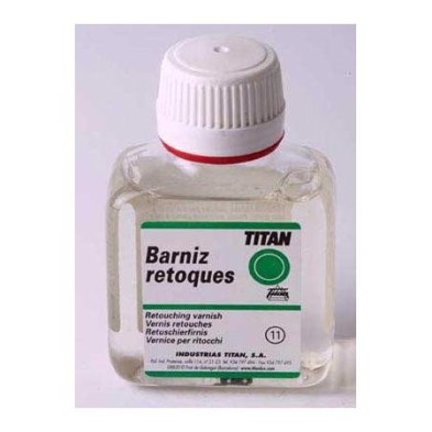 Material Bellas Artes – pintura- Barniz para retoques Titan (100 ml) | totenart.com