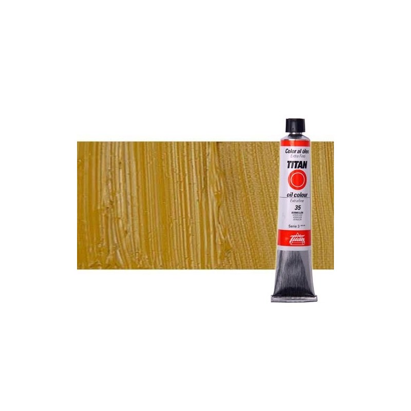 Material Bellas Artes - Pintura - Óleo Titan extra fino color oro amarillo (60 ml) | totenart.com