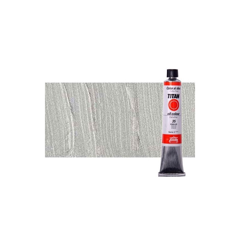 Material Bellas Artes - Pintura - Óleo Titan extra fino color plata (60 ml) | totenart.com