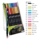 Material Bellas Artes-Dibujo-Rotulador Tombow, Set de 18 Colores Secundarios