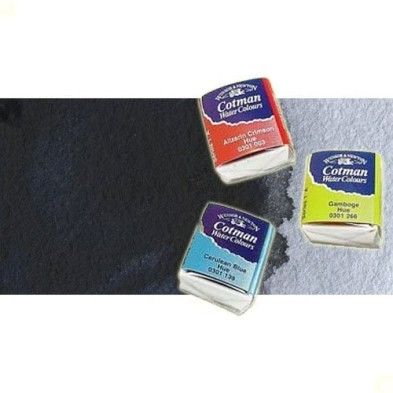 Material Bellas Artes - Pintura - Acuarela Cotman Winsor & Newton 1/2 godet color gris de Payne | totenart.com