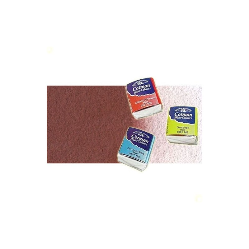 Material Bellas Artes - Pintura - Acuarela Cotman Winsor & Newton 1/2 godet color rojo indio | totenart.com