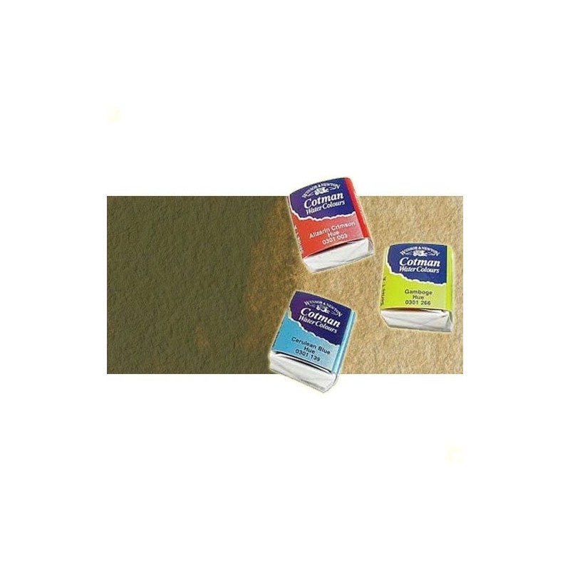 Material Bellas Artes - Pintura - Acuarela Cotman Winsor & Newton 1/2 godet color tierra natural | totenart.com