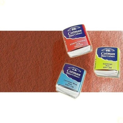 Material Bellas Artes - Pintura - Acuarela Cotman Winsor & Newton 1/2 godet color rojo claro | totenart.com