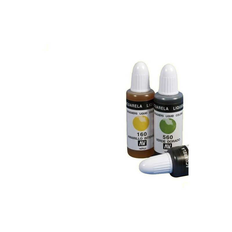 Material Bellas Artes - Pintura - Acuarela líquida Vallejo color súper blanco (32 ml) | totenart.com
