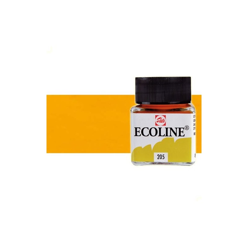 Material Bellas Artes - Pintura - Acuarela líquida Talens color amarillo oscuro (30 ml) | totenart.com