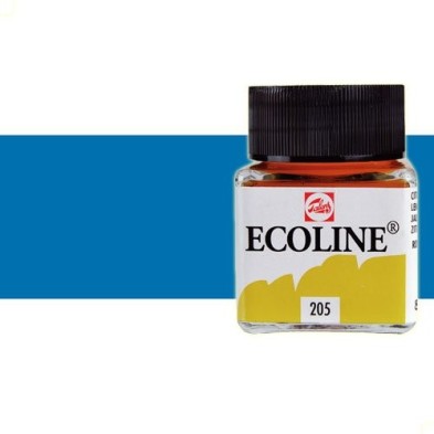 Material Bellas Artes - Pintura - Acuarela líquida Talens color azul de Prusia (30 ml) | totenart.com