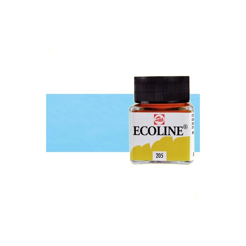 Material Bellas Artes - Pintura - Acuarela líquida Talens color azul pastel (30 ml) | totenart.com