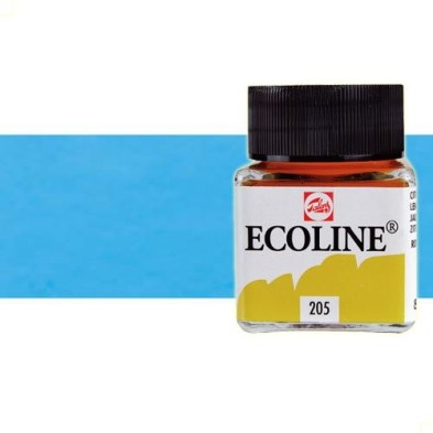Material Bellas Artes - Pintura - Acuarela líquida Talens color azul ultramar claro (30 ml) | totenart.com