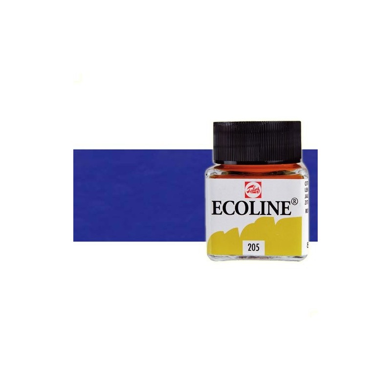 Material Bellas Artes - Pintura - Acuarela líquida Talens color azul ultramar violeta (30 ml) | totenart.com