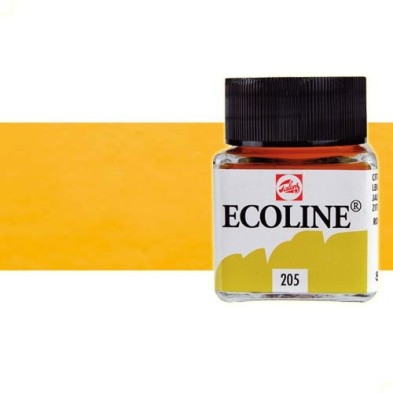 Material Bellas Artes - Pintura - Acuarela líquida Talens color ocre oro (30 ml) | totenart.com