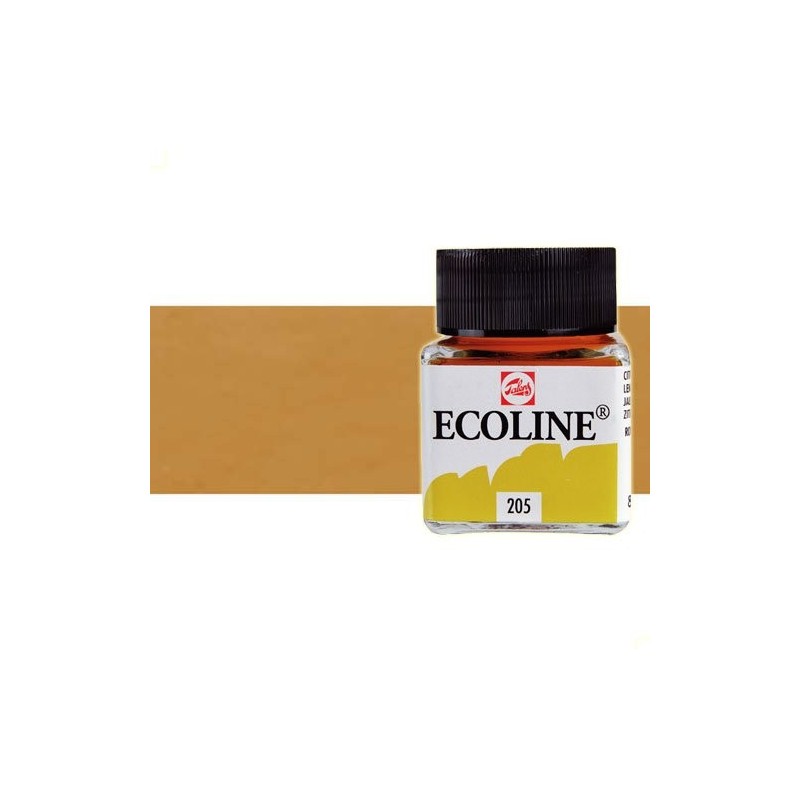 Material Bellas Artes - Pintura - Acuarela líquida Talens color oro (30 ml) | totenart.com