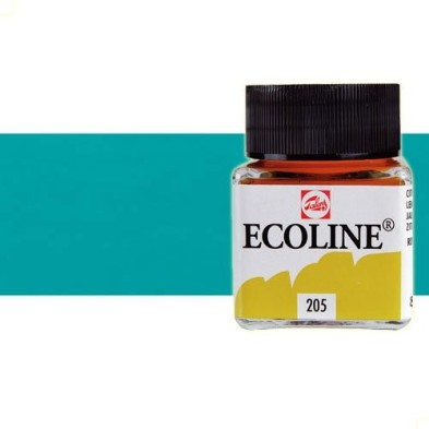 Material Bellas Artes - Pintura - Acuarela líquida Talens color verde azulado (30 ml) | totenart.com