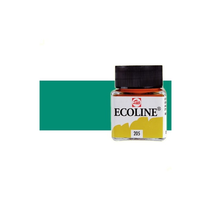Material Bellas Artes - Pintura - Acuarela líquida Talens color verde oscuro (30 ml) | totenart.com