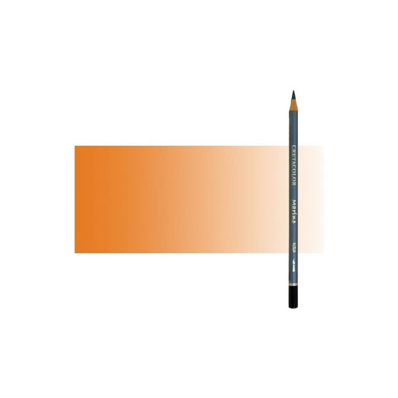 Material Bellas Artes - Pintura - Lápiz acuareable Cretacolor Marino color naranja | totenart.com
