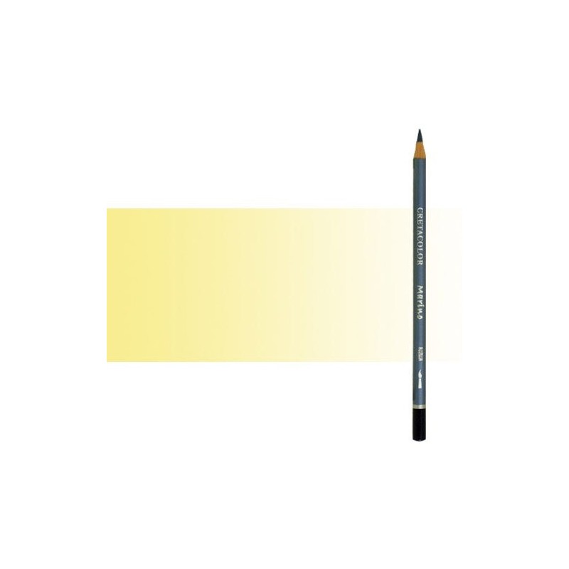 Material Bellas Artes - Pintura - Lápiz acuareable Cretacolor Marino color amarillo limón | totenart.com