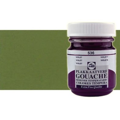 Gouache Extrafino Talens, Verde Oliva, 50 ml.