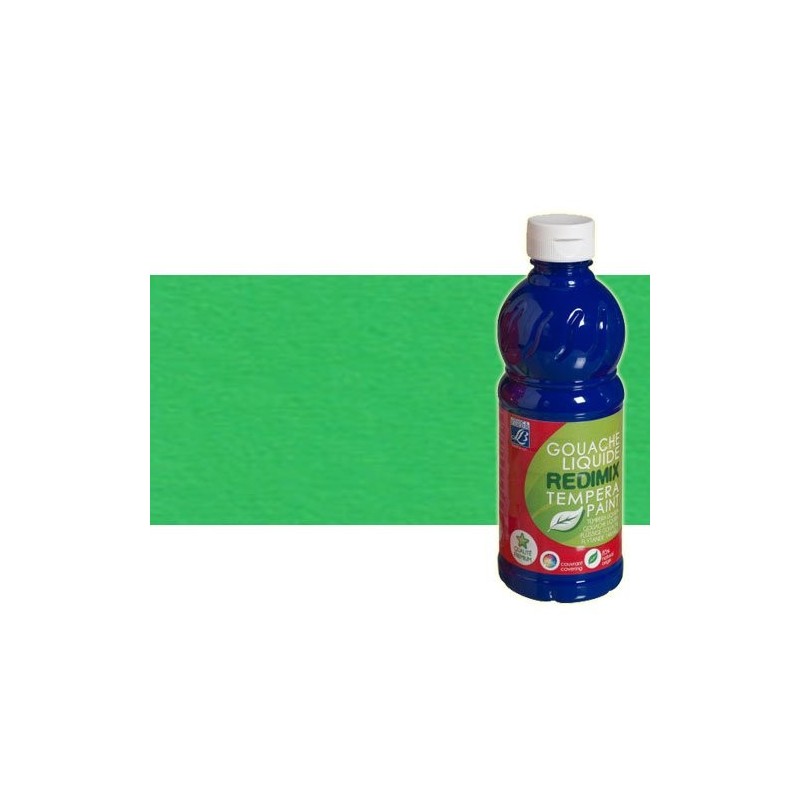 Gouache liquido Verde Frances, Lefranc, 500 ml.