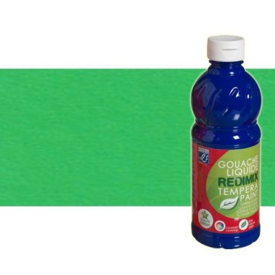 Gouache liquido Verde Frances, Lefranc, 500 ml.
