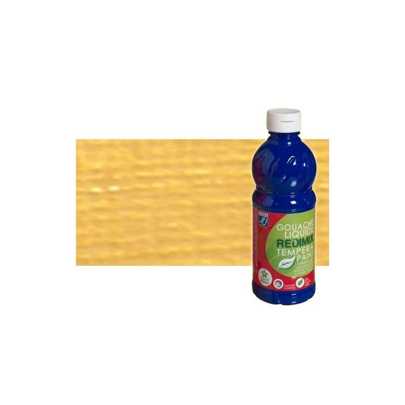 Gouache liquido Oro, Lefranc, 500 ml.