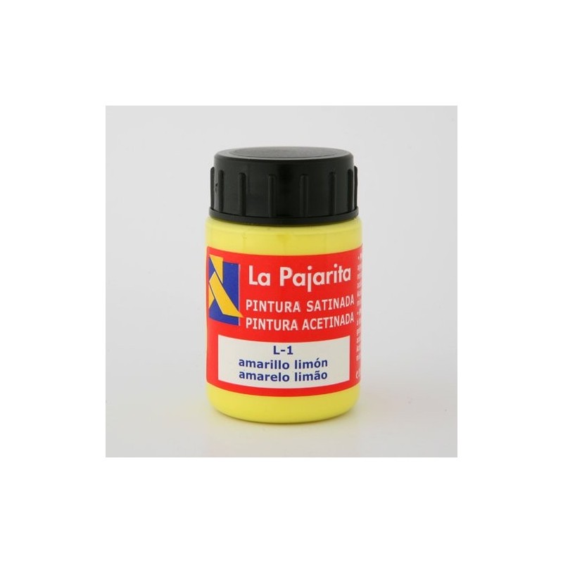 Material Bellas Artes - Pintura - Tempera La Pajarita Limon L-01, 35 ml. | totenart.com
