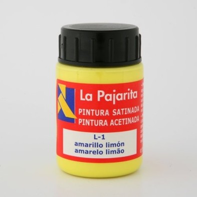 Material Bellas Artes - Pintura - Tempera La Pajarita Limon L-01, 35 ml. | totenart.com