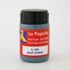 Material Bellas Artes - Pintura - Tempera La Pajarita Azul Metal L-34, 35 ml. | totenart.com