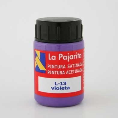 Material Bellas Artes - Pintura - Tempera La Pajarita Violeta  L-13, 35 ml. | totenart.com