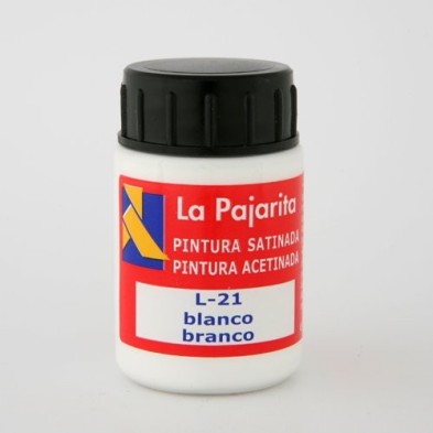 Material Bellas Artes - Pintura - Tempera La Pajarita Blanco L-21, 35 ml. | totenart.com