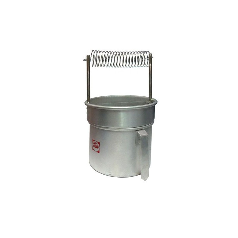 Material Bellas Artes-Pintura-Bote limpiapinceles Talens Aluminio 2 cuerpos