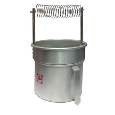 Material Bellas Artes-Pintura-Bote limpiapinceles Talens Aluminio 2 cuerpos