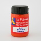 Material Bellas Artes - Pintura - Tempera La Pajarita Naranja L-06, 35 ml. | totenart.com